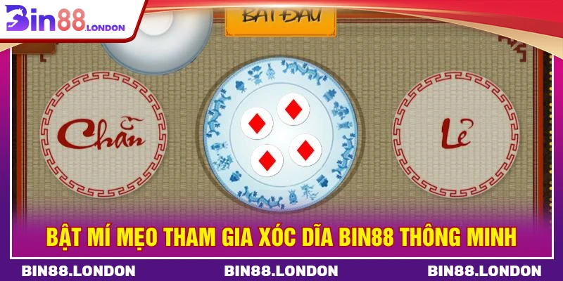 Quy trình tham gia xóc dĩa BIN88 cho newbie
