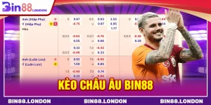 kèo châu Âu BIN88